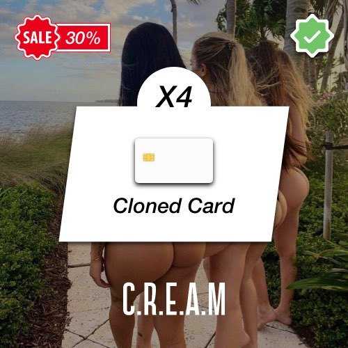 Cloned Card 3000-4000$ Balance x4